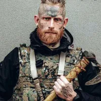 VIDEO Un adevărat viking din Danemarca luptă pentru Ucraina. Povestea luptătorului „Storm”/FOTO: Tiwtter/@EkkehardFaber