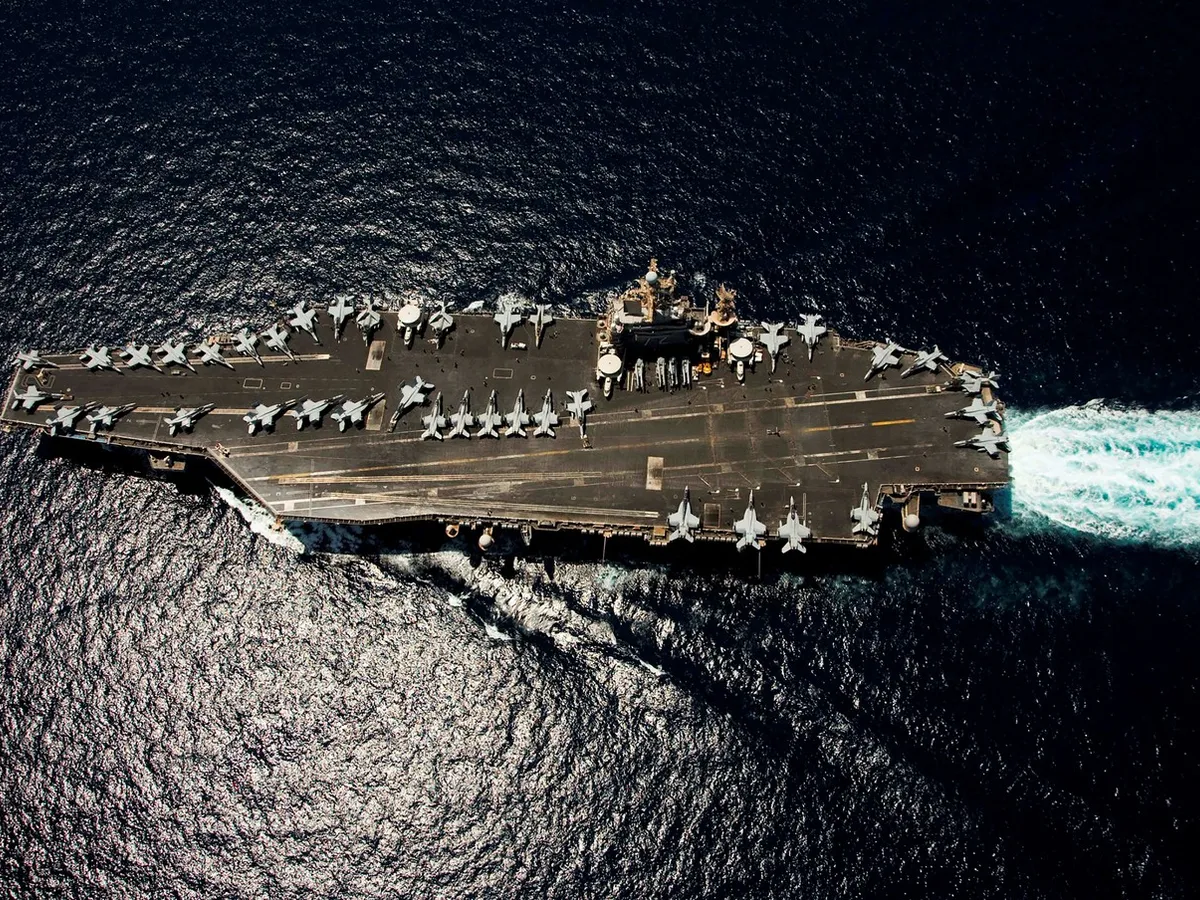 Portavionul USS Abraham Lincoln - Foto: Profimedia images