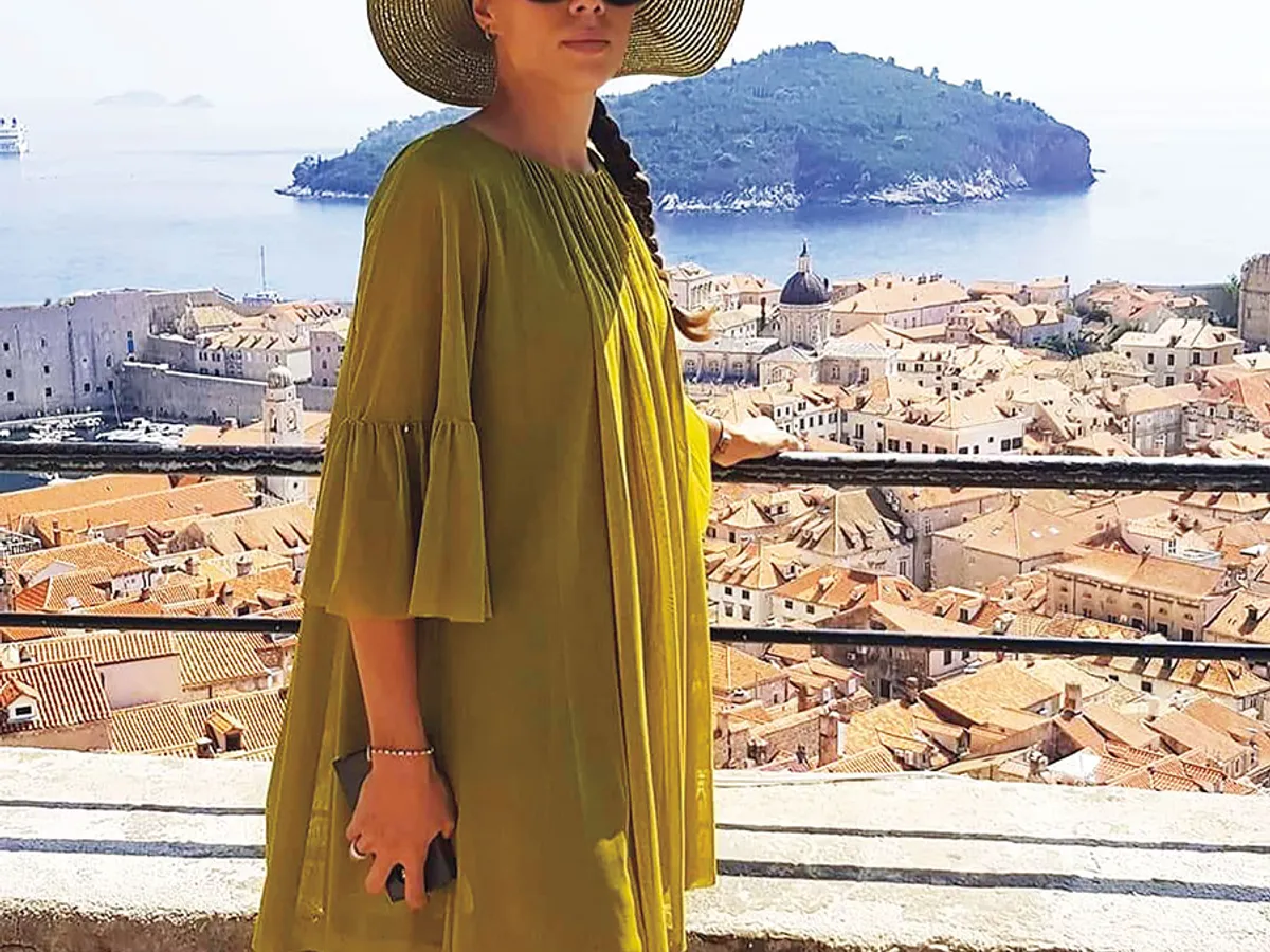 Claudia Bobocea în Dubrovnik