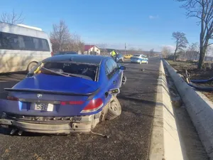 Un bărbat a vrut să-și cumpere o limuzină BMW. A testat-o și a făcut-o praf. / Foto: monitorulbt.ro