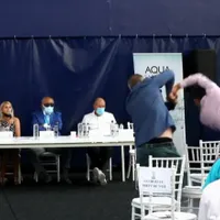 Scandal și îmbrânceli la FRT sub ochii lui Ion Țiriac. A fost chemată Poliția/FOTO: DIgi24