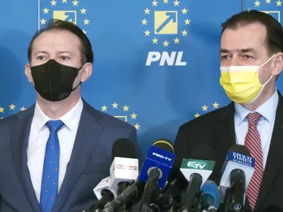 Florin Cîțu, alături de șeful PNL, Ludovic Orban. Sursă: Facebook