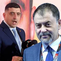 Anatol Şalaru, fost ministru în Republica Moldova, şi George Simion, preşedinte filorus de partid din România - Foto: montaj, Profimedia