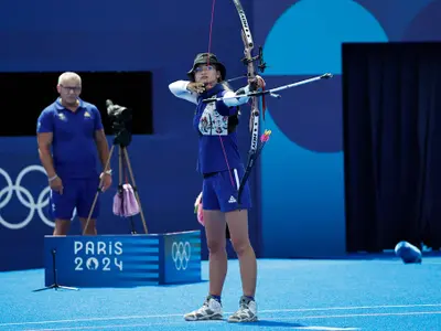 Final de drum pentru Mădălina Amăistroaie. A fost învinsă,  în optimi, de sud-coreeanca Suhyeon Nam - Foto -captura video(imagine cu rol ilustrativ)