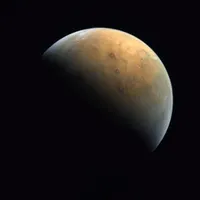 Marte, văzut de sonda Emiratelor Unite. Foto Mohammed bin Rashid Al Maktoum