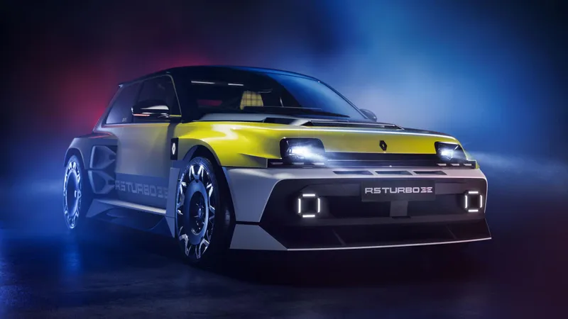 Renault resuscitează electric legenda R5 Turbo cu 2 motoare și 540 cai putere. Preț? Peste 100.000 € - Foto: Renault