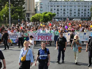 Pentru ce s-au dat amenzi de 6000 de lei în urma paradei Bucharest Pride - imagine cu rol ilustrativ Foto: INQUAM Photos/Adriana Neagoe