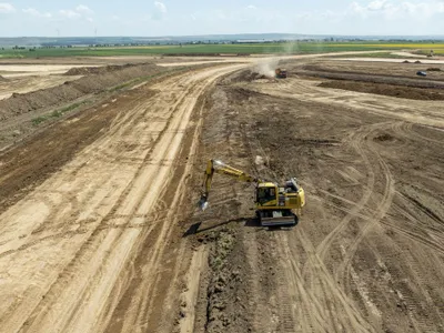 A8 a ajuns într-un impas. Ce se întâmplă cu sectorul care ar urma să ocolească municipiul Iași? - Foto: INQUAM PHOTOS/Casian Mitu