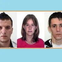 Sorin Vasile Bengui (dreapta) și Ana Maria Murg au ajuns la pușcărie. Sorin Bogdan Bruzlea este încă dat în urmărire Foto: Poliția Română
