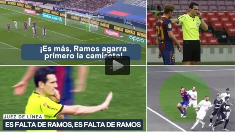 Faza controversată a penalty-ului / eursport.com