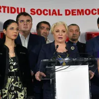 Noua conducere a PSD, aparent unită în jurul lui Dăncilă Foto: Hotnews