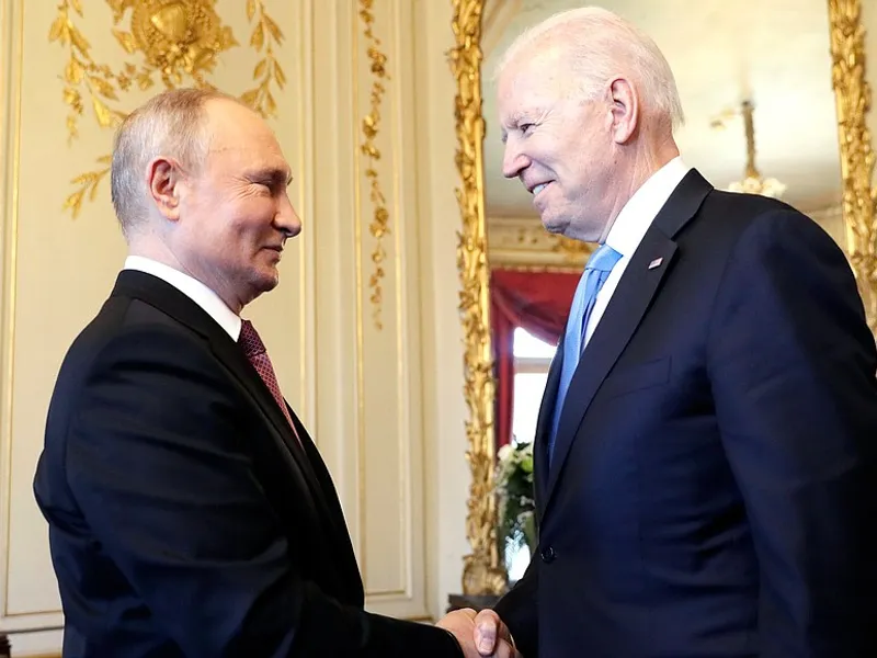 Biden îi cere lui Putin să facă ceva împotriva atacurilor cibernetice care pleacă din Rusia/FOTO: en.kremlin.ru