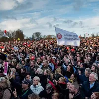 Protest la Amsterdam. FOTO: facebook