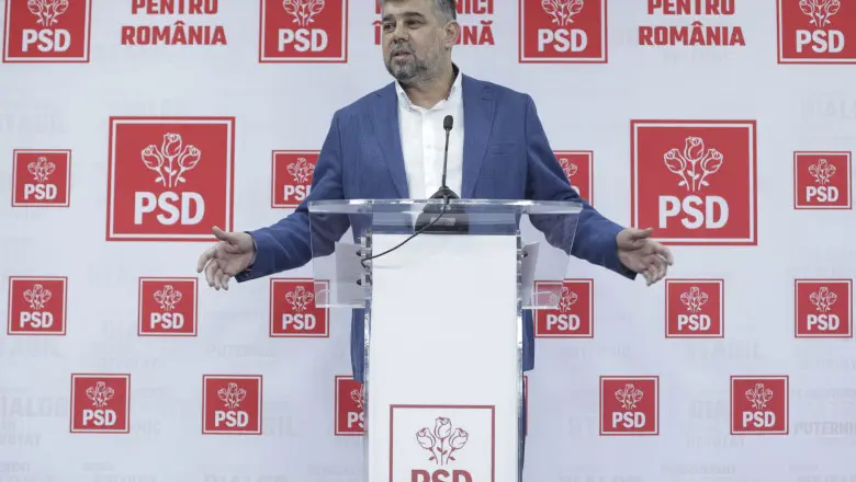 Președintele PSD, Marcel Ciolacu- Foto: Foto: INQUAM Photos/Octav Ganea