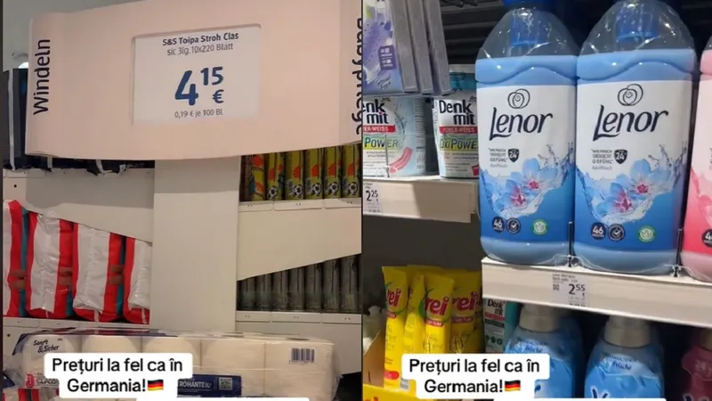 Româncă din Germania, șocată de prețurile mari din România: ”Cum să supraviețuiești?” - Foto: captură TikTok