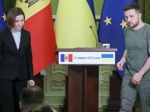 Maia Sandu și Zelenski Foto: Agerpres (rol ilustrativ)