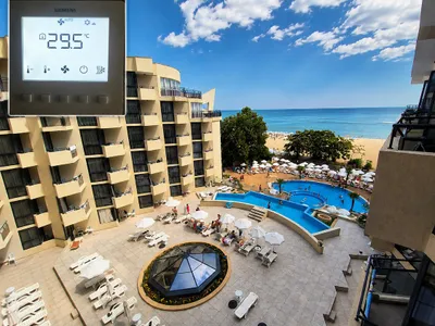 Vacanță „fierbinte” la 4* All Inclusive în Bulgaria, pentru o familie de români: 1.450 €, fără aer condiționat - Foto: FB / colaj