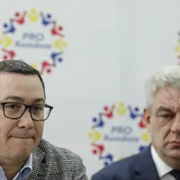 Ponta și Tudose pe vremea când Pro România nu părea așa toxic Foto: INQUAM Photos/Octav Ganea