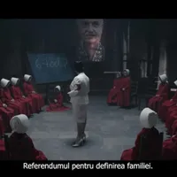 Printscreen din clipul „Copiii referendumului”