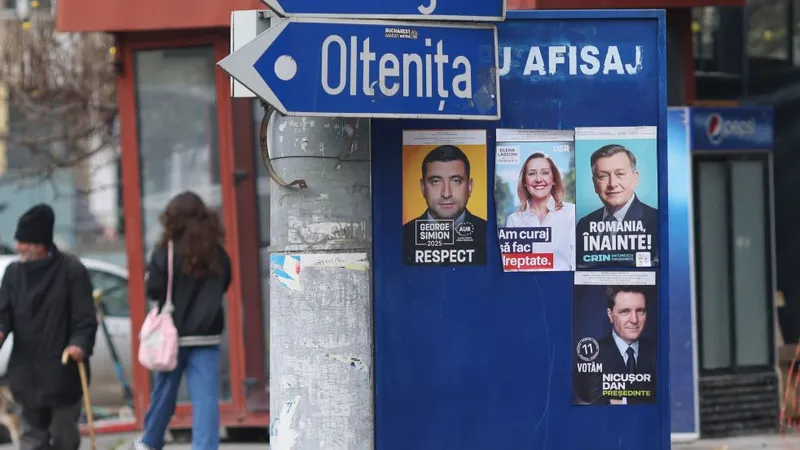Panotaj electoral pentru alegerile prezidenţiale - Foto: INQUAM PHOTOS/George Călin