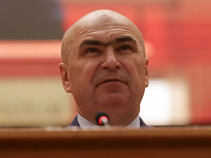 Ilie Bolojan, vorbind, la angajarea răspunderii pe măsurile fiscale - Foto: INQUAM PHOTOS/George Călin