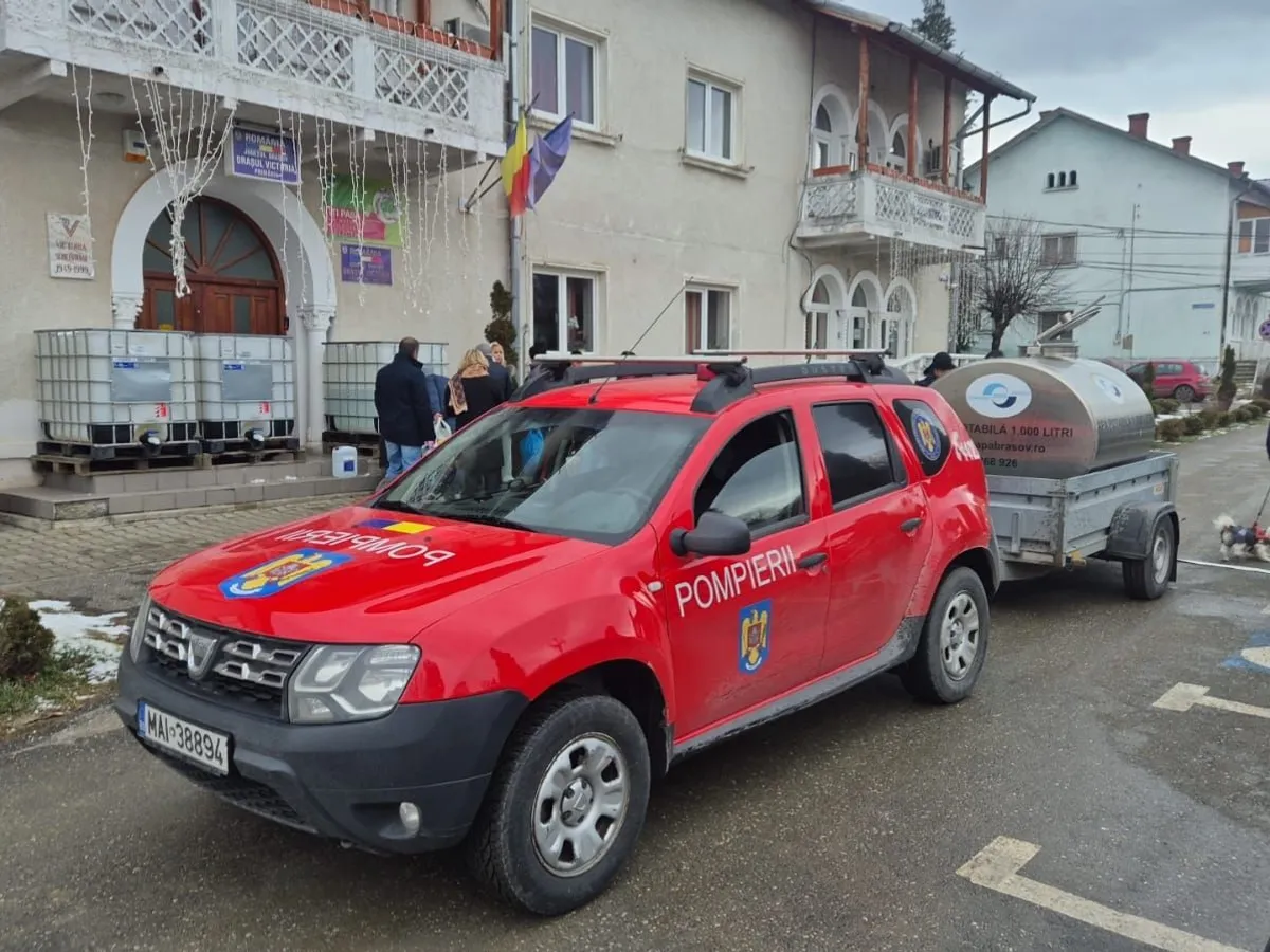 ISU distribuie apă în oraşul Victoria; 11.000 consumatori afectaţi de un incident la sursa locală de captare