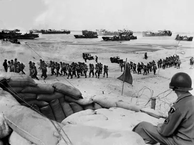 Debarcarea din Normandia a forțelor aliate, 6 iunie 1944, din timpul celui de-Al Doilea Război Mondial - Foto: Profimedia