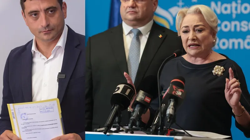 Terheș l-a păcălit pe George Simion ca să ajungă europarlamentar. Acum îl trădează cu Dăncilă Foto: INQUAM Photos/George Călin/Sabin Cirstoveanu