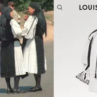 Louis Vuitton a folosit modelul cămăşii din Mărginimea Sibiului fără a cere aprobare. Ce riscă firma Foto: colaj foto Observator