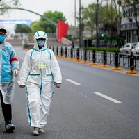 Oameni în Wuhan/FOTO: Getty