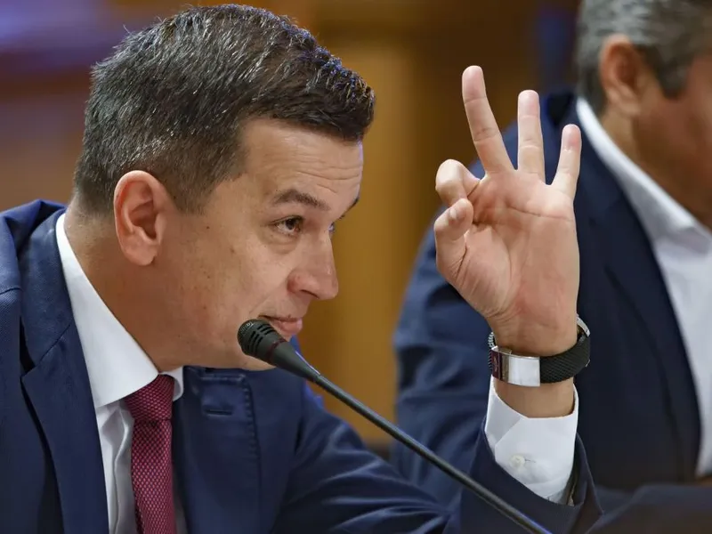 Ministrul Transporturilor, Sorin Grindeanu, la Comisia pentru Transport - Foto: Profimedia Images