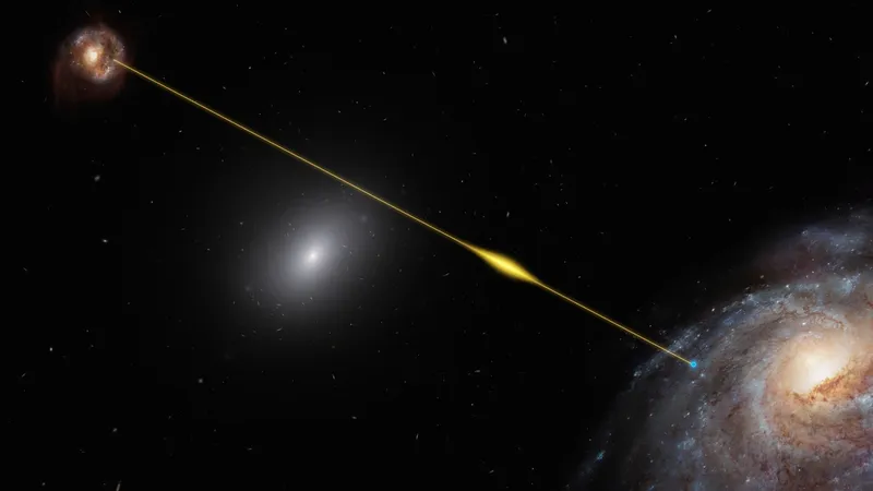 O serie de semnale audio slabe, repetitive, care au fost detectate de cel mai puternic telescop din lume, ar putea indica existența vieții extraterestre. / Foto: Profimedia