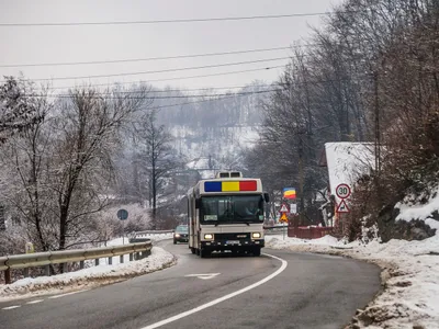 Cursă interurbană de autobuz în România - Foto: Profimedia Images (Imagine cu rol ilustrativ)