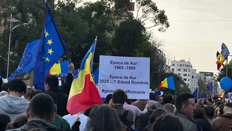 Marșuri pro-europene în Iași, Cluj, Timișoara, Arad și Botoșani. „România vrea în Europa” - FOTO: Newsweek (imagine cu rol ilustrativ)