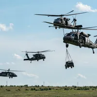 Divizia 101 Aeropurtată a SUA, antrenament în România/Foto: Profimedia Images
