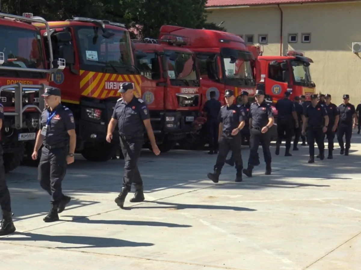 40 de pompieri români merg în Grecia pentru a combate incendii.