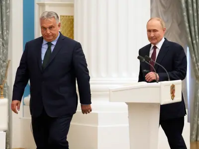 Viktor Orban pretinde că e în „misiune de pace” în Rusia. „Cadoul” dat lui Putin care a enervat UE - Foto: Profimedia Images