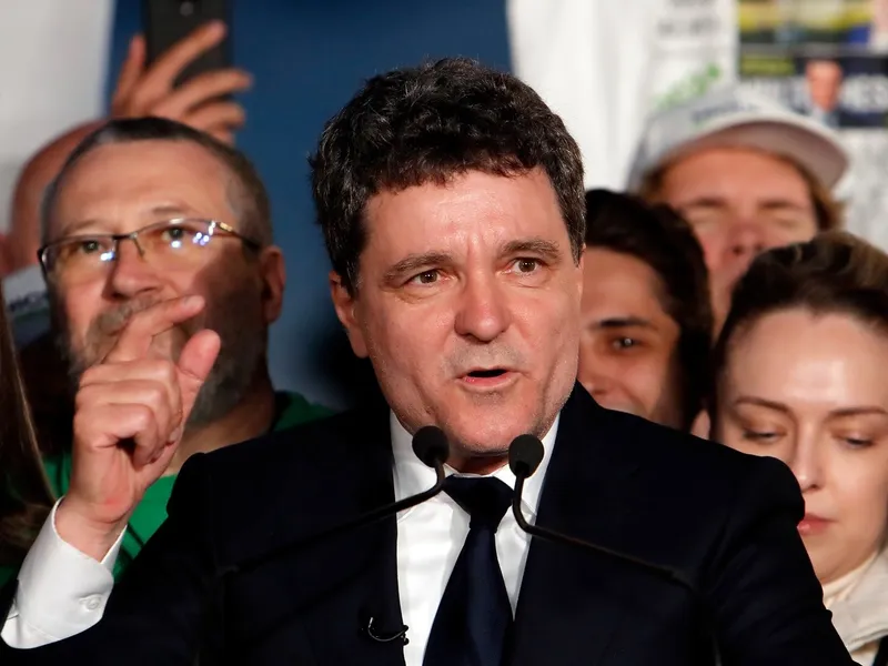 Nicușor Dan, amenințat de un susținător al lui Simion - Foto: Profimedia Images (rol ilustrativ)