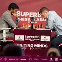 Runda a treia la Superbet Chess Classic România 2025: Un nou lider în clasament - Foto: Superbet