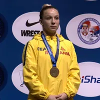 Luptătoarea Andreea Beatrice Ana, campioană mondială U23  la categoria 55 de kilograme Foto: Facebook