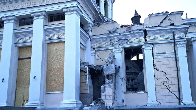 Cea mai mare catedrală din Odesa, lovită intenționat de ruși, a fost ctitorită de un mitropolit român Foto: Newsweek România