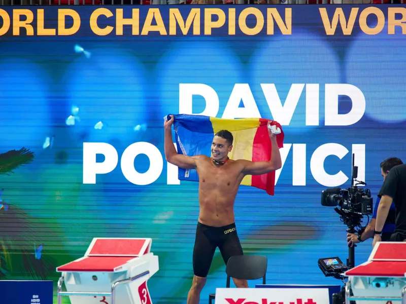 David Popovici, campion mondial