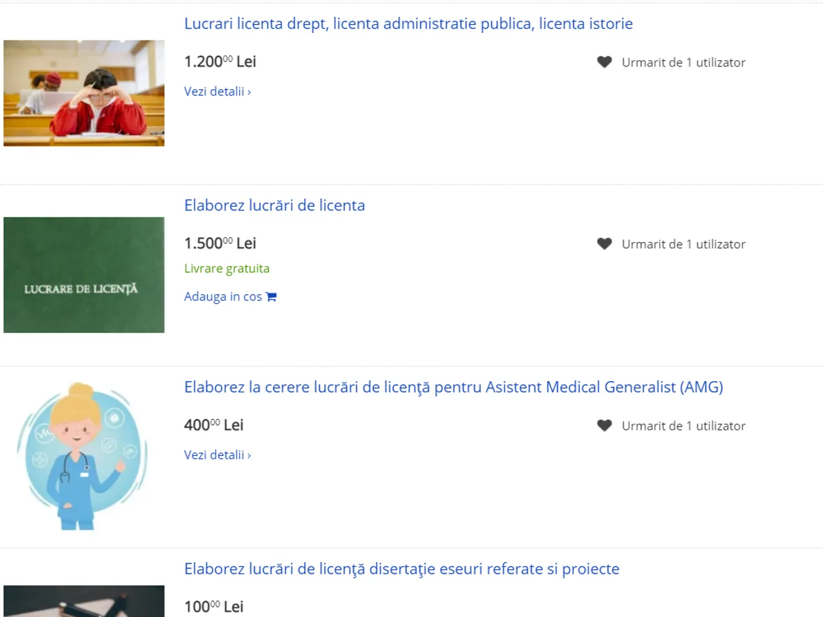 Anunțuri pe Net - Foto: olx.ro