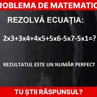 Problemă de matematică Foto: Newsweek