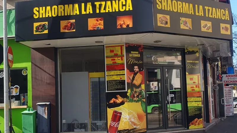 Shaormeria lui Tzancă Uraganu e închisă din nou Foto NWR