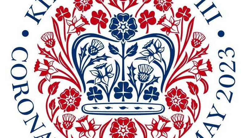 Logo-ul pentru încoronarea regelui Charles III. - Foto: Twitter/The Royal Family