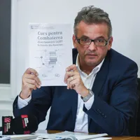 Mihai Gheorghiu, președintele CpF,  acuză reprimarea ideologică. FOTO: Inquam Photos - Alberto Grosescu