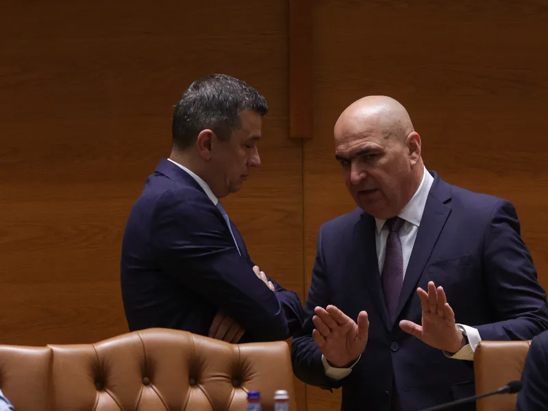 Grindeanu și Bolojan - Foto: INQUAM PHOTOS / Octav Ganea