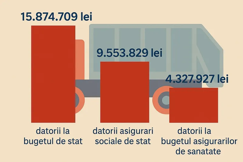 Blue Planet datorii la stat executate de ANAF
