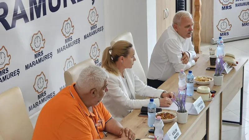 Dragnea și Carmen Dan, autorii morali ai mitingului din 10 august - Foto: Facebook / Carmen Dan